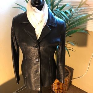 On SALE Sexy 🔥Leather Crocodile Blazer/Jacket